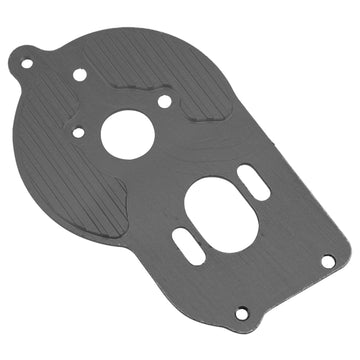 Vgoohobby Metal Motor Mount Plate Fixed Bracket Compatible with Losi 1/18 Mini-T 2.0 2WD Stadium RC Truck Hop-Up Parts (Black)