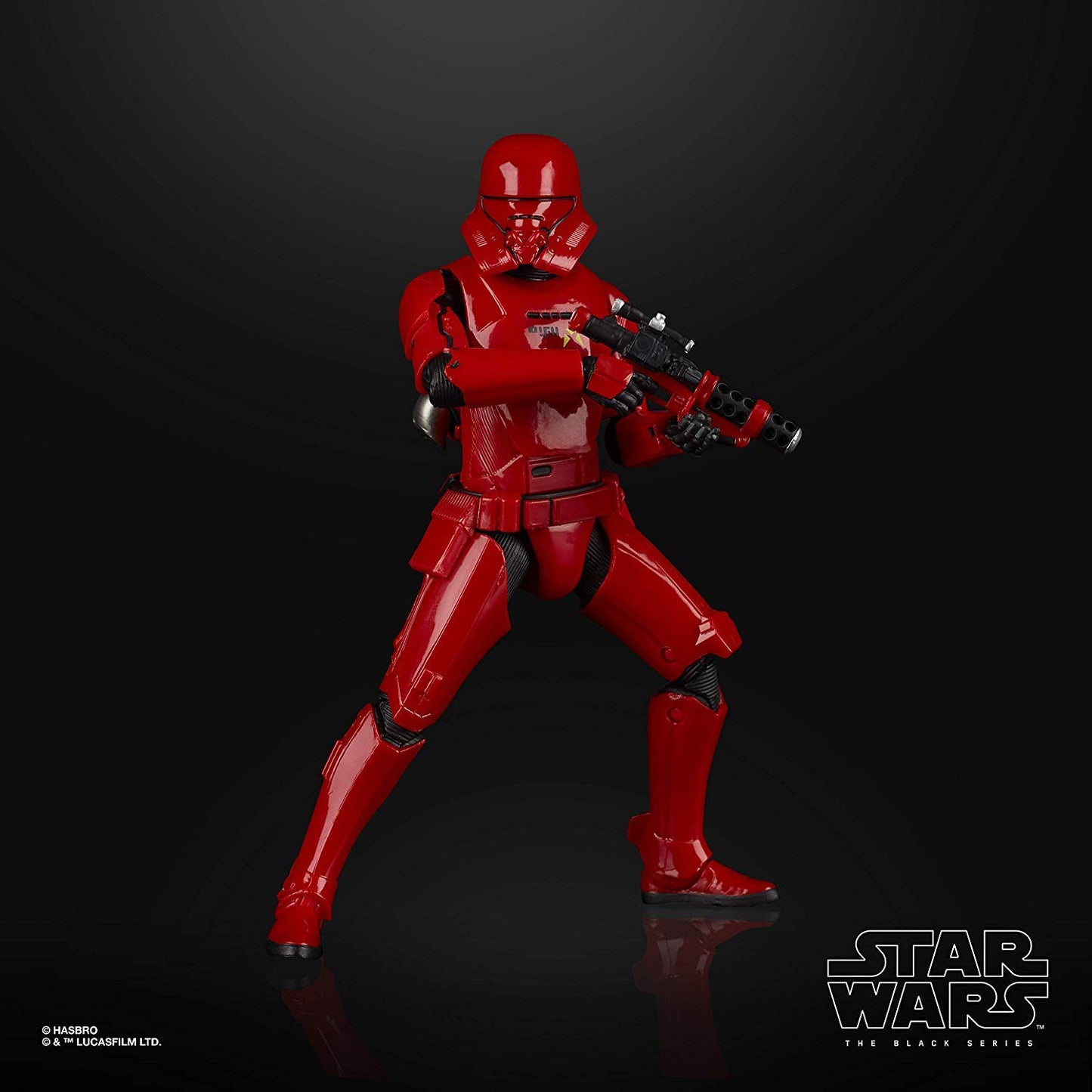 STAR WARS The Black Series Sith Jet Trooper Toy 6-inch Scale The Rise of Skywalker Collectible Action Figure  Kids Ages 4 and Up  Red