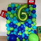 Bezente Green Balloons Latex Party Balloons - 150 Pack 5 Inch Matte Small Light Green Helium Balloons For Birthday Baby Shower C