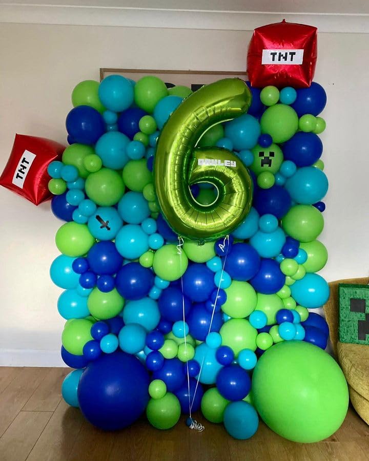 Bezente Green Balloons Latex Party Balloons - 150 Pack 5 Inch Matte Small Light Green Helium Balloons For Birthday Baby Shower C