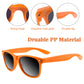 Tuparka 20 Pack Kids Sunglasses Bulk For Summer Pool Party Favors Birthday Parties Goody Bag Fillers, Orange