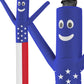 LookOurWay Air Dancers Inflatable Tube Man Attachment - 10 Feet Tall Wacky Waving Inflatable Dancing Tube Guy for Business Promotion (Blower Not Included) - American Flag