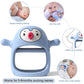 Smily Mia Breastfed Baby Pacifiers & Teething Toys, Silicone, 1 Count, Light Blue, Model M12030-1, for Infants 0-6 Months