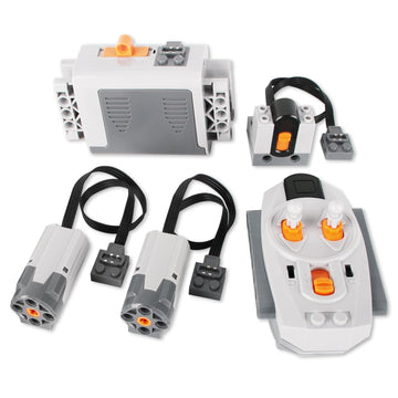 5-In-1 Motor Kit Compatible With Lego Technic, Motor Set With Powerful Motors, Advanced Control Functionality, Ultimate Compatib
