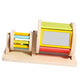 Ujeavette Montessori Rotating Drum Rolling Textile Drum For Infant 612 Month Children