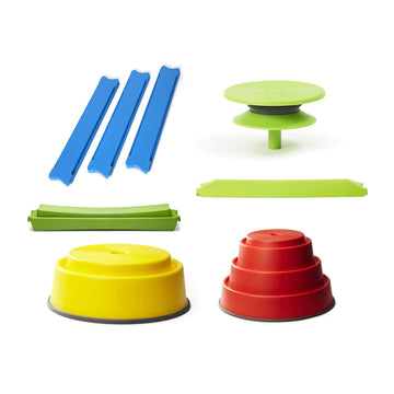 Gonge Build N' Balance Intermediate Set - Complete Balance Course For Sensory Exploration And Balance Training - Set Of 13 Pieces