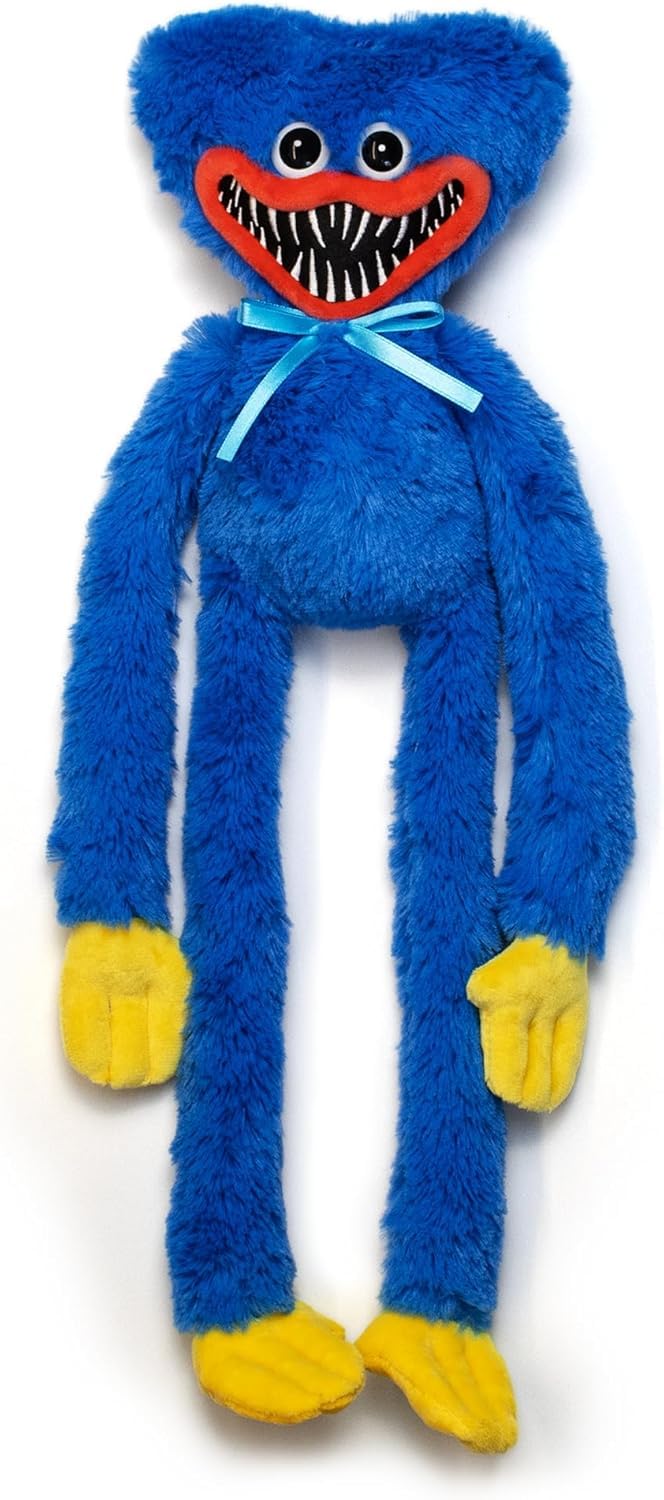Poppy Playtime Huggy Wuggy Plush Doll - Collectible Toy For All Ages (19' Scary Huggy Wuggy)