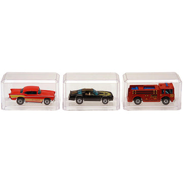 Pioneer Plastics 164C Clear Plastic Display Case For 1:64 Scale Cars, 3.5'' W X 1.625'' D X 1.75'' H (Mailer Box)