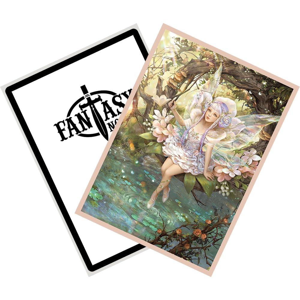 Fantasy North - Tatiana Elgane - Fairy Princess - 100 Smooth Matte Tcg Trading Card Sleeves - Fits Magic Mtg Commander Pokemon A