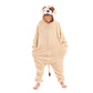 Tyonmujo Animal Onesie Costume For Kids Halloween Costumes For Girls Boys Cosplay Outfit Bulldog 130