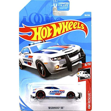 Diecast Hotwheels '10 Camaro Ss Police - Hw Rescue 8/10 [White] 99/250