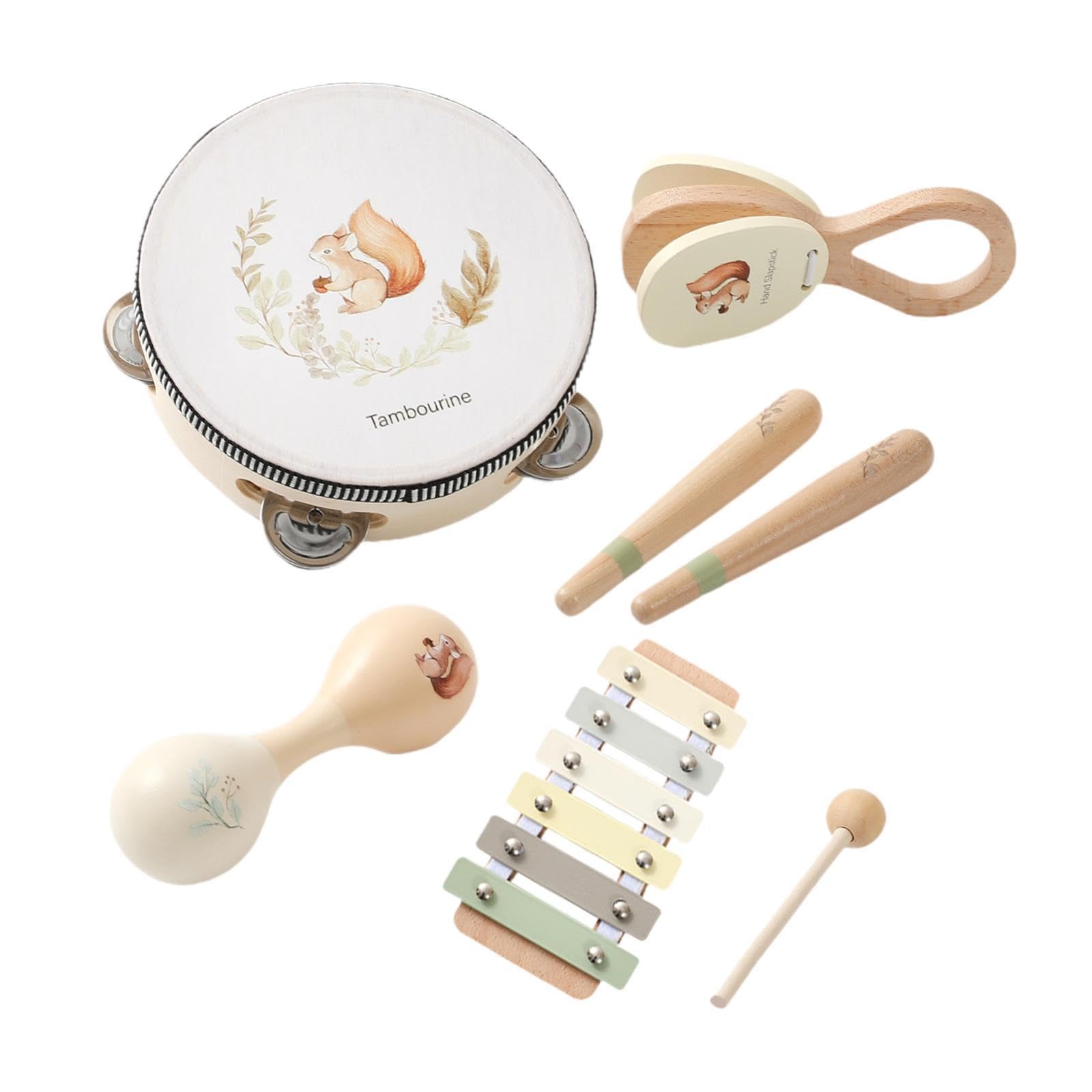 Club BollywoodBaby Musical Instruments For Toddlers 13 Rhythm Training Toy With Xylophone No Triangles|Toys & Hobbies|Education