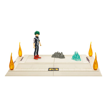 McFarlane Toys My Hero Academia Role Play Sports Festival Arena with 5" MIDORIYA Figure - Plastic, No Color, Model 90117