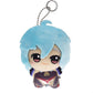 Kooliya Small Size Genshin Impact Figure Plush Doll - Ganyu (4 Inch), Keychain Anime Figure Soft Stuffed Gift For Game Fans (Gan