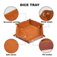 Magic The Gathering Counter Dice Set 48 Pcs D6 MTG Dice Life Counters Tokens Dice for Magic Card Game Accessories with 6 Pcs Dra