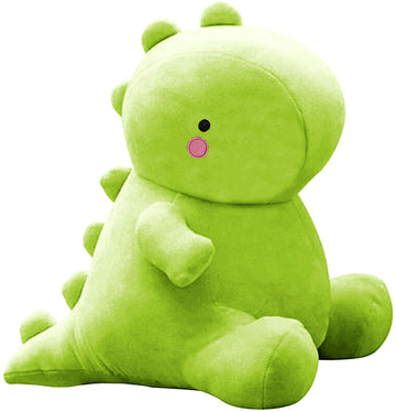 Vhyhcy Cute Dinosaur Plush Toys, Fat Dinosaur Stuffed Animals Toys Dolls, Soft Plush Stuffed Animal Dino Plushie, Birthday Gifts For Kids Girls Boys Green 20 Inch