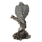 Veronese Design 10 Inch Peregrine Falcon Antique Bronze Finish Animal Wild Life Birds Hawk Eagle Sculpture Collectible Figurine