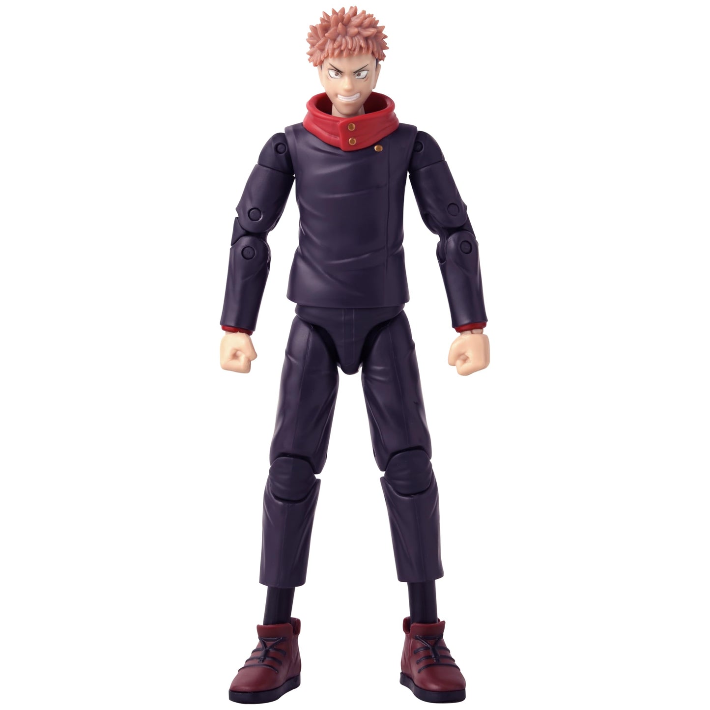 ANIME HEROES Jujutsu Kaisen Yuji Itadori Action Figure - Black Flash Ver., PVC, Model 36987