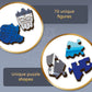 Trefl Transformers Wood Craft 500+5 Piece Jigsaw Puzzle Autobot: Optimus Prime Transformers Irregular Shapes, 50 Special Puzzles