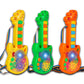 Gooyo Gy-999-62 Battery Operated Musical Toy Guitar With 8 Keys & 3D Gear & Flash Light Effects For Kids/Baby/Girls/Boys/Gifts/T