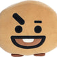 Aurora® Lovable Bt21 Shooky Stuffed Animal - Collectible Fun - Delightful Cuteness - Brown 12 Inches