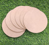 Prescent 3 Inch Round Shaped Pine Wood Mdf Cardboard Cutoutinch For Resin Art Craft Mandala Paitning Diy Projects Scapbooking An