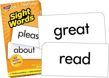 Trend Enterprises: Sight Words Skill Drill Flash Cards, Content-Rich Cards To Practice And Master, Great For Skill Building And