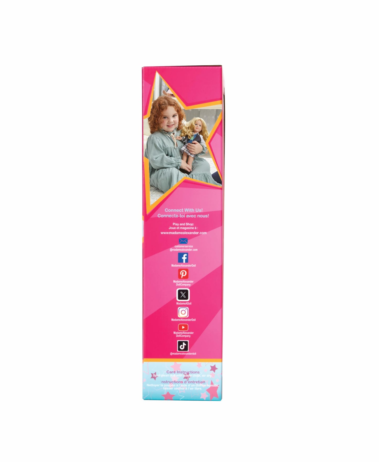 Madame Alexander 14-Inch Alexander Girlz Doll, Avi, Light Skin Tone With Blue Eyes/Blonde Hair