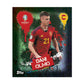 Topps Official Euro 2024 Sticker Collection - Mega Eco Box - Contains 87 Euro 2024 Stickers, 2 Parallel Stickers Plus 1 Gold Signature Series Sticker.