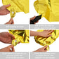 Toniful 40 Inch Large Gold Letter C Balloons Helium Balloons,Foil Mylar Big Balloons For Birthday Party Anniversary Supplies Dec