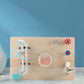 Merishopp Sensory Board Parts Multipurpose Diy Accs Puzzles For Kindergarten Nursery Gear| Baby Learning Toy | Infant Activity T