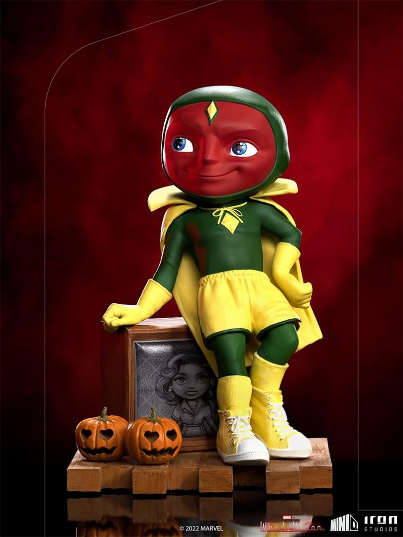 Iron Studios - Minico Figurines: Wandavision (Vision - Halloween) Figure