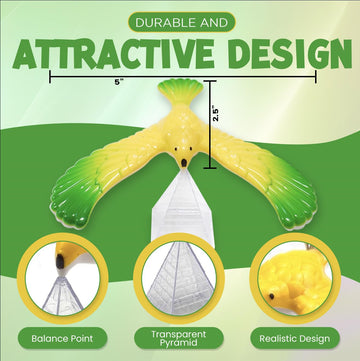 Sensory4U Balancing Bird Set - One Dozen Party Pack Balance Birds - School Treasure Box Or Party Favors Gifts For Kids - Physics Game Fine Motor Skills Toys.