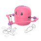 CYJBE Interactive Educational Drawing Robot - Montessori Toy with 100 Word Cards, Voice Interaction, Pink, Ages 5+, Model LJIA0002