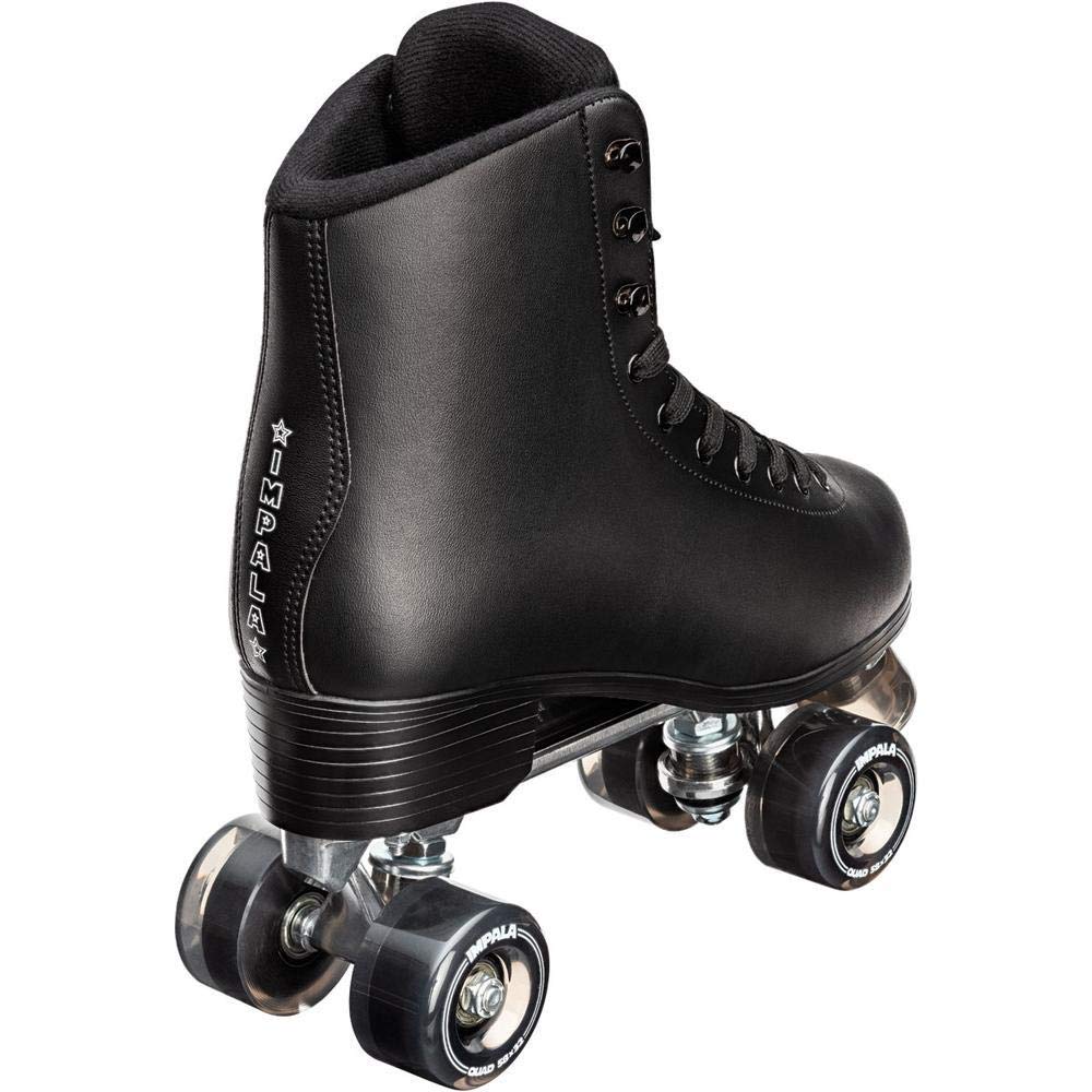 Impala Rollerskates Impala Quad Skate (Big Kid/mature-themed) Black 11 (US Men's 9  Women's 11) M