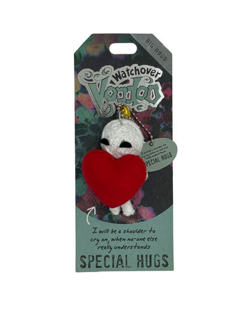 Watchover Voodoo 3-Inch Special Hugs Keychain - Handcrafted Gift To Bring Good Luck And Positivity Everywhere You Go