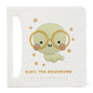 Basil The Bookworm Baby Teether - enhanced BPA Free Silicone Teething Toy | Perfect for Baby Showers | Unique Book-Shaped Design | Freezer & Dishwasher Safe (Age: 3+ Months)
