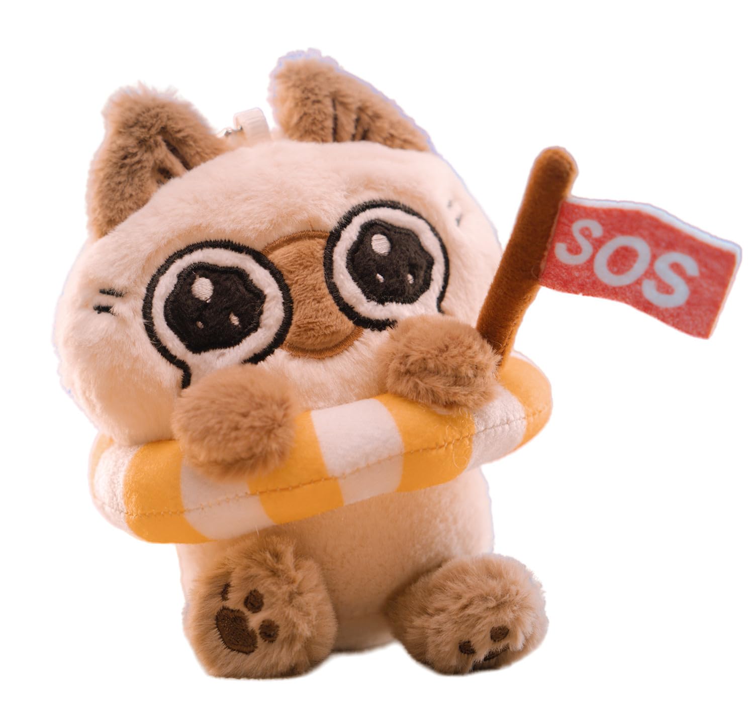 Maidimiao Nobeko Azuki Can Cat Blind Box Figures Island Exploration Series 1Pc Random Art Cute Plush Siamese Cats Collectibles B