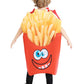 Seasons Halloween Costume Children Hamburg Costume French Fries Costume (French Fries Costume4-8T),Red,Medium