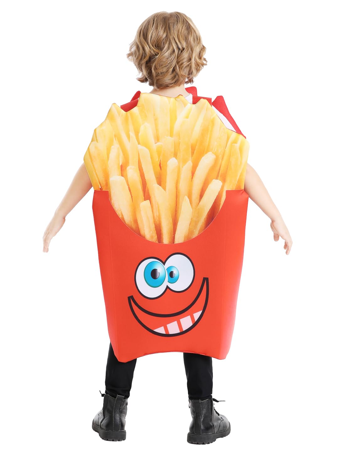 Seasons Halloween Costume Children Hamburg Costume French Fries Costume (French Fries Costume4-8T),Red,Medium