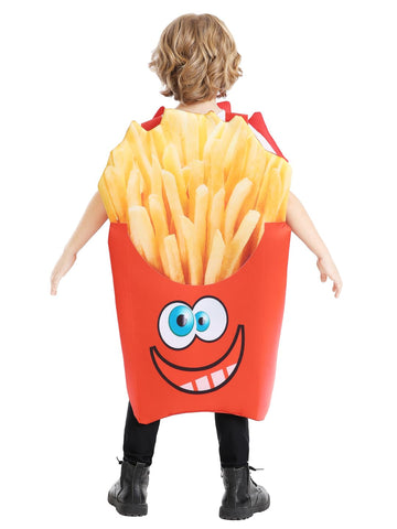 Seasons Halloween Costume Children Hamburg Costume French Fries Costume (French Fries Costume4-8T),Red,Medium