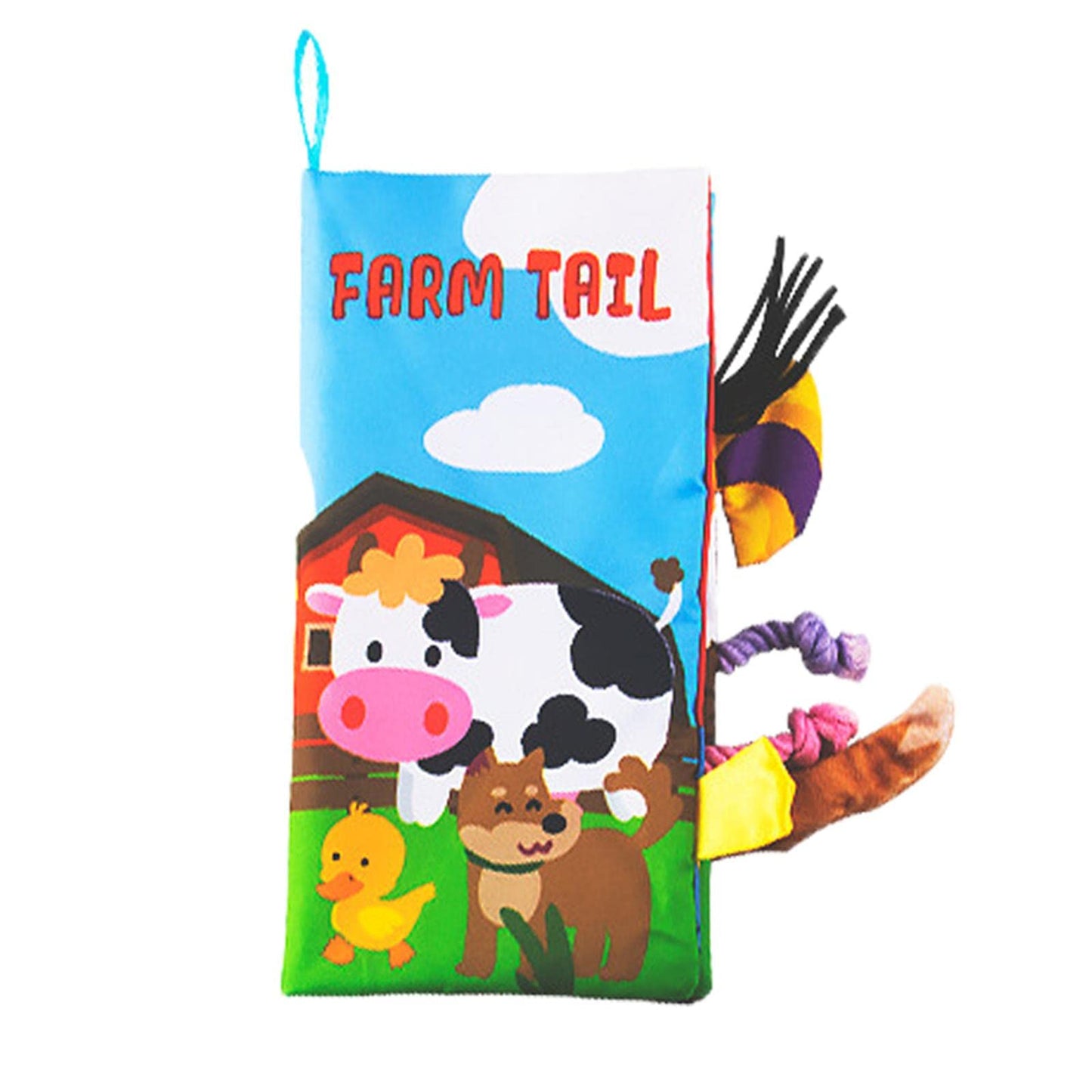 Ilsmysutra Soft Cloth Book Baby Kid Children Early Educational Cartoon Book Toy Pasture|Toys For Baby|Developmental Baby Toys