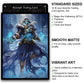 Fantasy North - Rimecage - The Risen Cold - 100 Smooth Matte Tcg Trading Card Sleeves - Fits Magic Mtg Commander Pokemon And Oth