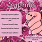 GIANTmicrobes Pox Plush - Pink Textile Medical Gift for Doctors & Nurses, One Size, Model 890242000216