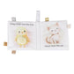 Ali+Oli Baby Cloth Book - Soft Sensory Crinkle Toy for Infants 0-12 Months - BPA Free Silicone - Colorful Farm Animals