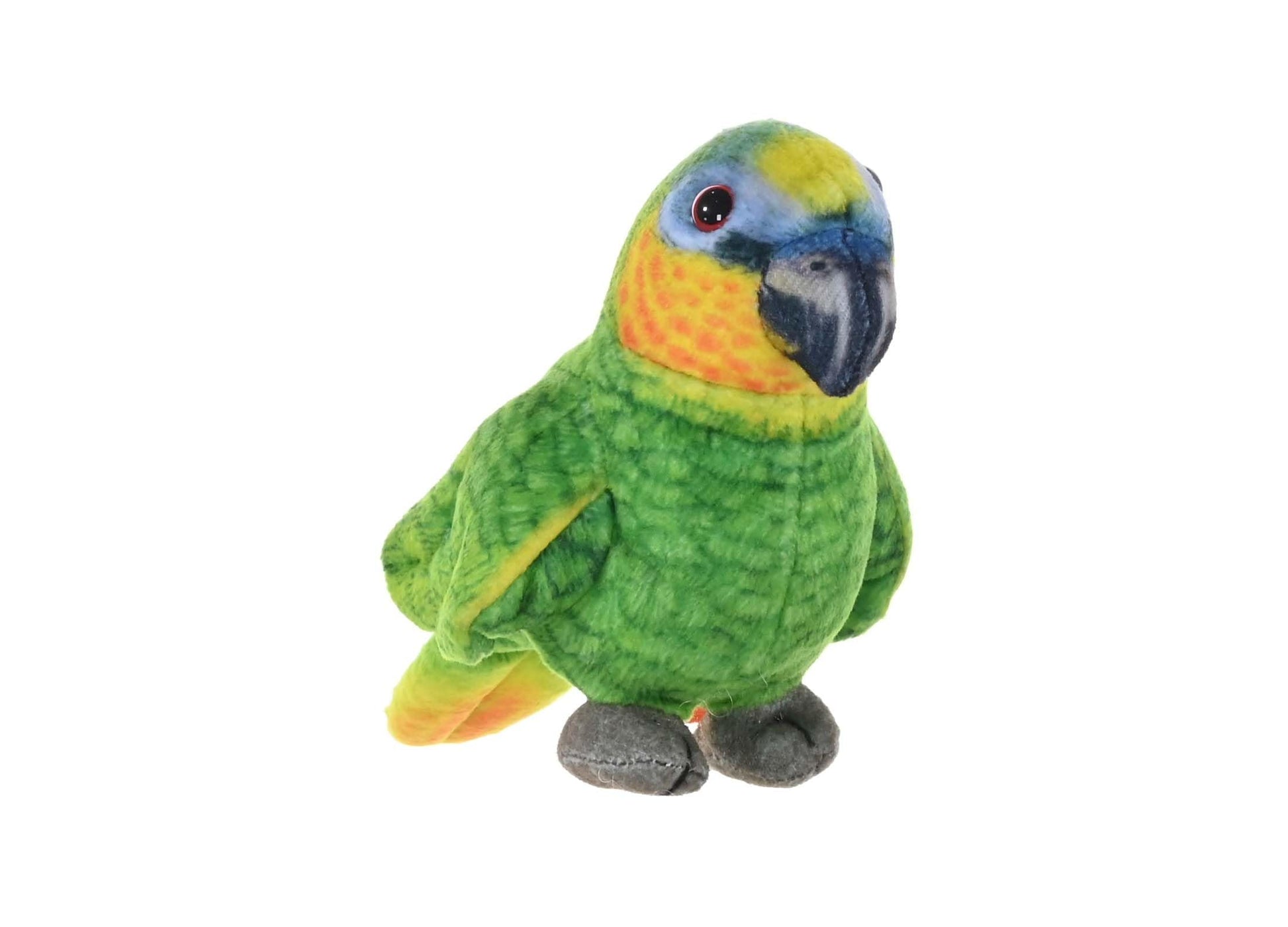 Wild Republic Rainforest Orange Winged Parrot  Stuffed Animal  4.5 Inches  Plush Toy  Fill is Spun Recycled Water Bottles  Eco Friendly