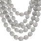 Meanplan 100 Pcs Link Balloon Linking Balloon Latex Linkable Balloons Connected Wedding Party Decoration(Gray,6 Inch)