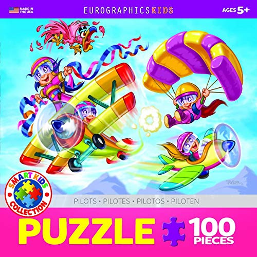 Eurographics Girl Power! Aviators Puzzle (100-Piece)