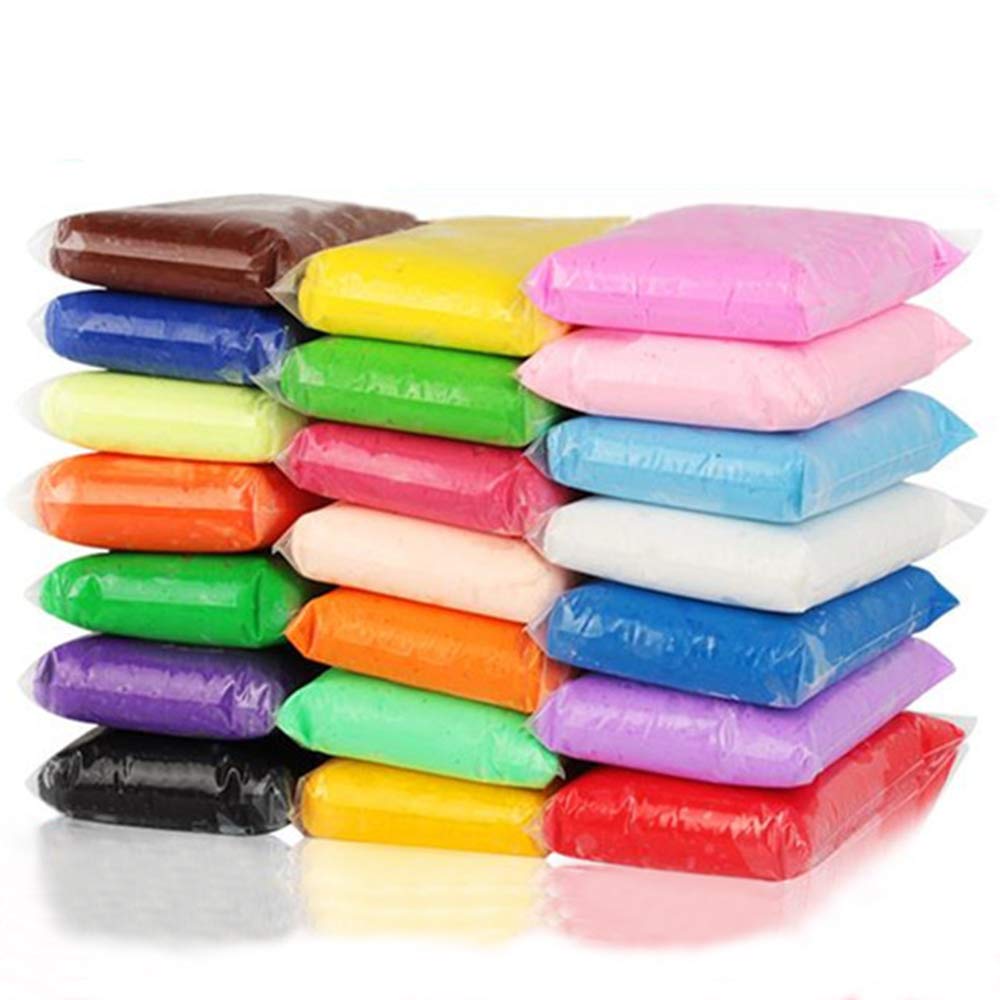 Qth Ultra Light Modelling Mind Sharpening And Bouncing Clay Pack Of 12