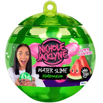 Nichole Jacklyne Watermelon Scented Water Slime Kids Toy, Non-Sticky Sensory Gift for Boys and Girls, Stress Relief Slime Party 